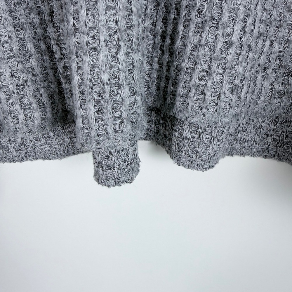 Grunge Gorpcore Wild Fable Waffle Knit Crop Top Womens XL Gray Comfy Normcore - Picture 7 of 9